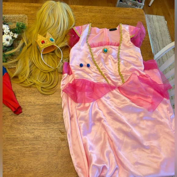 Peach Costume Adult - Picture 4 of 4